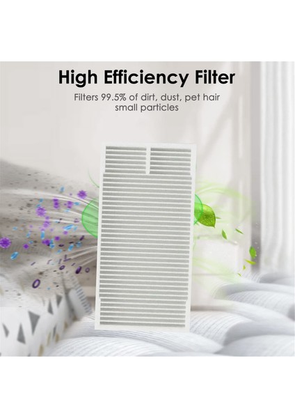 Obode A8 / E10S Eta Pro 624 Robot Süpürge Aksesuarları Yedek Ana Yan Fırça Filtresi Paspas Pedi Için 11 Adet (Yurt Dışından) fiyatları