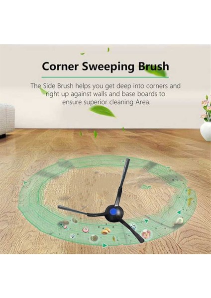 Debot T30 Pro Omni Için Yedek Parçalar / Elektrikli Süpürge Aksesuarları Yıkanabilir Ana Yan Fırça (Yurt Dışından) modelleri