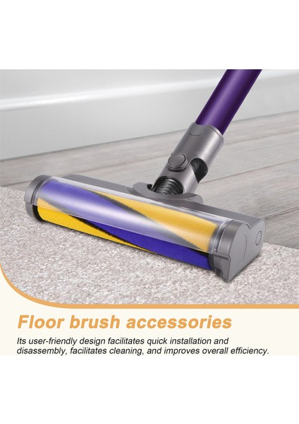 Yeşil LED Işıklı V6, DC58, DC59, DC61, DC62, DC74 Kablosuz Elektrikli Süpürgeler Için Fırça (Yurt Dışından) indirimleri