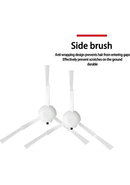 Bot D10 PLUS/RLS3D Elektrikli Süpürge Ana Yan Fırça Hepa Filtre Paspas Bezi Toz Torbaları Yedek Parçaları (Yurt Dışından) indirimleri