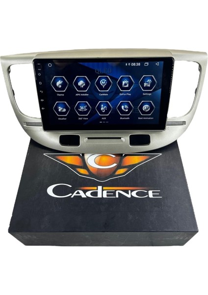 Kia Rio 2005-2011 Cadence T5 Işlemcili Profesyonel 360 Cam Destekli Oem Multimedia