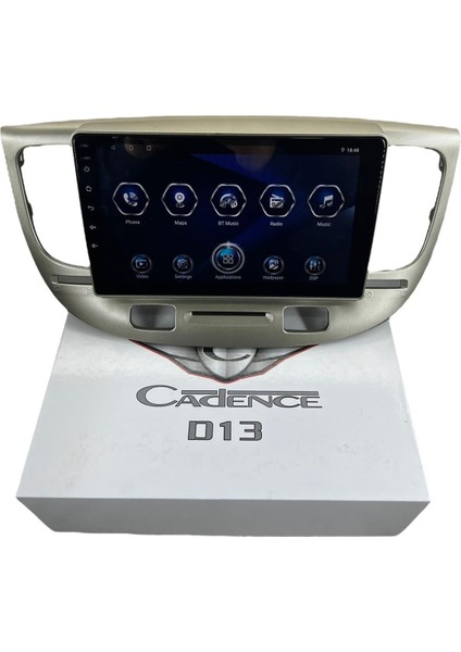 Kia Rio 2005-2011 Cadence D13 Yeni Seri Işlemcili Pro Oem Multimedia