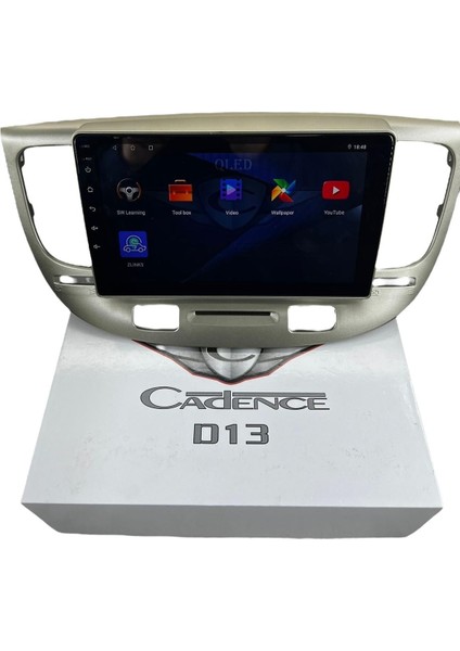 Kia Rio 2005-2011 Cadence D13 Yeni Seri Işlemcili Pro Oem Multimedia