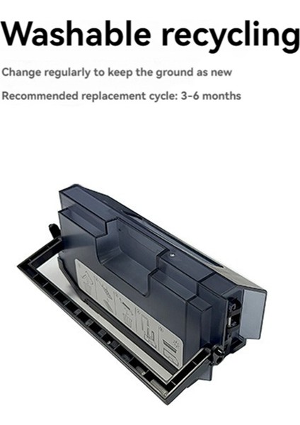 X5 Pro Robot Süpürge Eklentisi Çöp Kutusu Için Yedek Toz Kutusu (Yurt Dışından) fiyatları