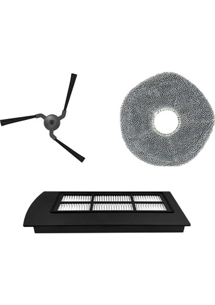 X9 Süpürgeler Için Yeniden Kullanılabilir Yedek Parçalar (2 Filtre + 4 Islak Paspas Yan Fırçalar) (Yurt Dışından) modelleri
