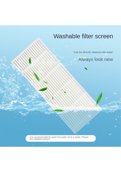 M210 M210S M210B M213 Robot Süpürge Yedek Parçaları Aksesuarlar Filtreler Kauçuk Çubuk Yan Fırçalar (Yurt Dışından) fırsatları