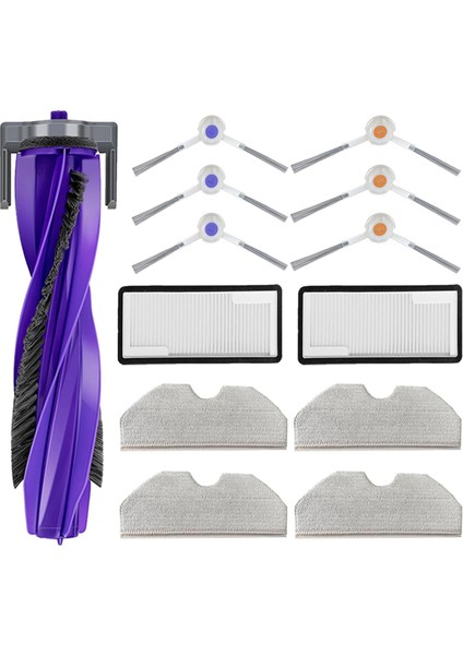 Freo x Plus Robot Süpürge Ataşmanları Için Yedek Parçalar Ana Yan Fırça Filtresi Mop Pedi Aksesuarlarını Değiştirin (Yurt Dışından)