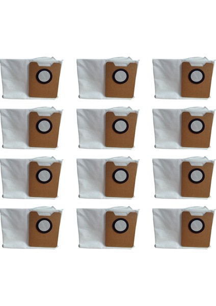 Y1 Plus Robot Süpürge Parçaları Toz Torbası Kutusu Çöp Aksesuarları 12 Adet (Yurt Dışından)