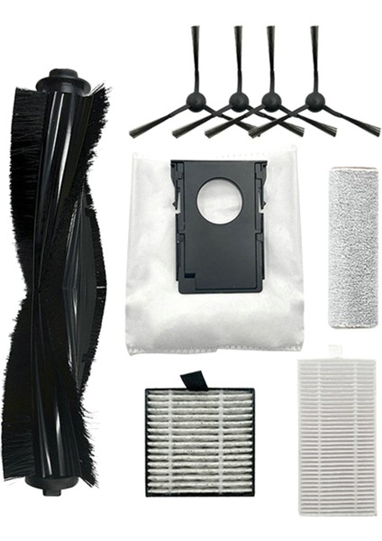 W20 Robot Süpürge Ana Yan Fırça Hepa Filtre Aksesuarları Yedek Parçalar (Yurt Dışından)