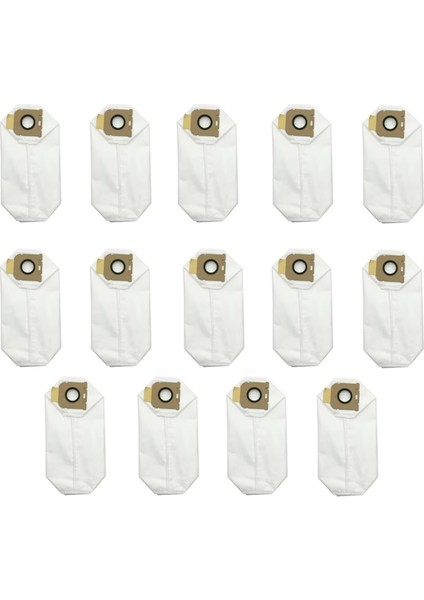 Z10 Istasyonu / H30 Kombo Robot Süpürge Toz Torbası Aksesuarları Yedek Parçalar 14 Adet (Yurt Dışından)