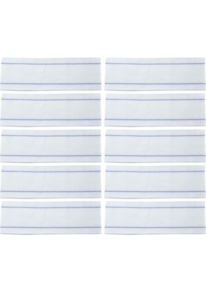 Mi D260 Robot El Tipi Kablosuz Elektrikli Süpürge Paspası Için 10 Adet Tek Kullanımlık Yedek Bez Bez (Yurt Dışından)