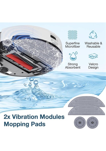 S8 Maxv Ultra Robot Süpürge Parçaları Için 34 Adet Silindir Yan Fırçalar Filtreler Paspas Bezleri Toz Torbaları Aksesuar Seti (Yurt Dışından) indirimleri