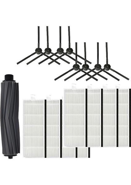 A8 A6 X620 X623 Robot Süpürge Ana Yan Fırça Birincil Filtre Aksesuarları Yedek Parçalar (Yurt Dışından)