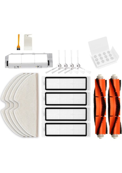 T7PRO Süpürme Robotu Aksesuarları Taş Süpürgesi Parçaları T6 P5 S5 Ana Fırça Kapağı Bez Ekran Su Tankı Için Uygundur. (Yurt Dışından)