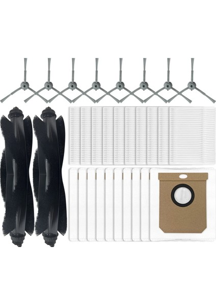Clean L50, L50, L60, L60 G50 Ana Yan Fırça Hepa Filtre Toz Torbası Elektrikli Süpürge Yedek Parçaları (Yurt Dışından)