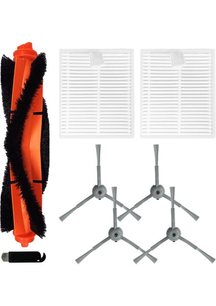 V8 Pro Elektrikli Süpürge, Ana Yan Fırça, Hepa Filtre Aksesuarları Için Yedek Parça Takımı (Yurt Dışından)