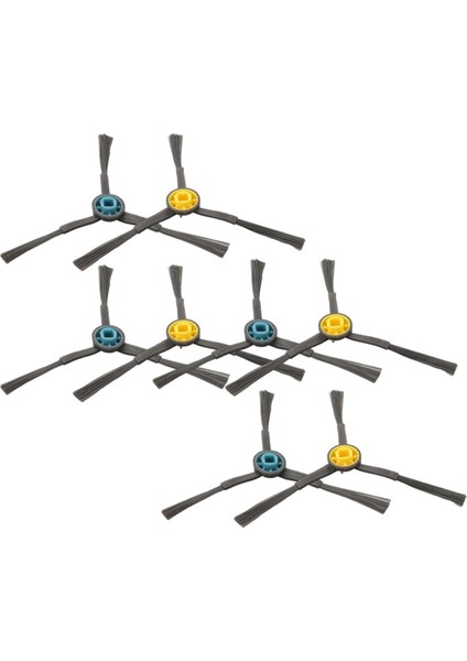 M9 NERE10S E10S Obode A8 Plus Eta Pro 6241 Robot Süpürge Için 8 Adet Yan Fırça (Yurt Dışından) modelleri