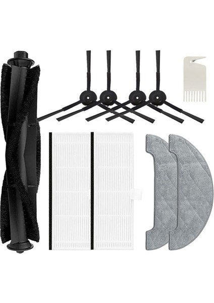 L11 L11PRO Robot Süpürge Parçaları Toz Torbası Paspas Bezi Bez Aksesuarları Için Ana Fırça Yan Hepa Filtresi (Yurt Dışından)