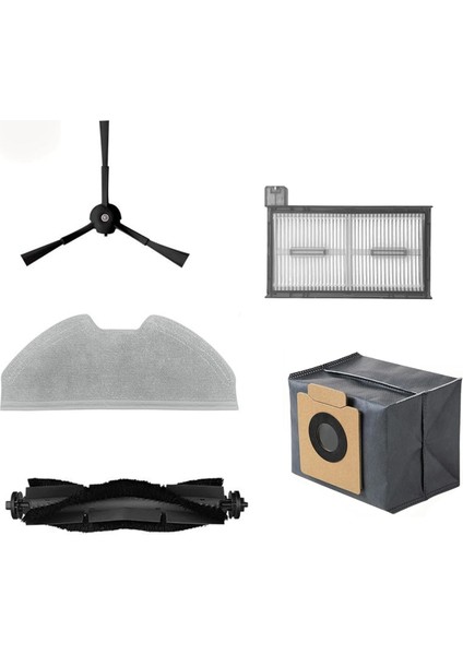 X8 Pro Robot Süpürge Ana Yan Fırça Hepa Filtre Paspas Bezi Toz Torbaları Yedek Parçaları (Yurt Dışından) modelleri