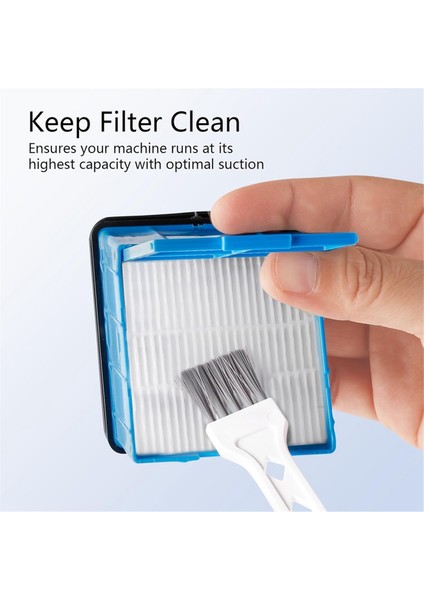 Crosswave Omniforce 3882 3883 Elektrikli Süpürge Fırça Rulosu Hepa Filtreleri Yedek Parça Takımı (Yurt Dışından) indirimleri