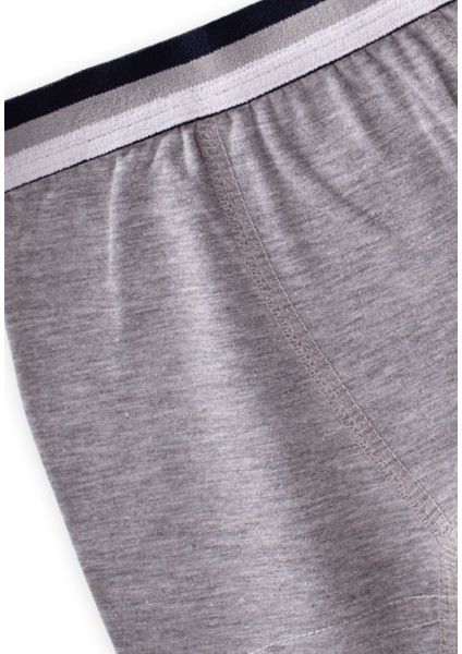 Üçlü Erkek Boxer Set Gri