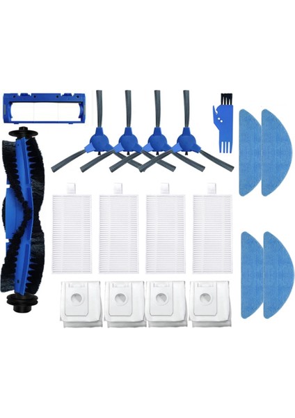 2290 Ultra 05661 Robot Süpürge Yedek Parçaları Ana Yan Fırça Hepa Filtre Paspas Bezi Toz Torbaları (Yurt Dışından) indirimleri