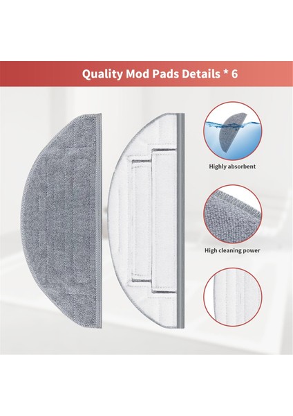 S8/s8+/s8 Pro Ultra Robot Süpürge Temizleme Aracı Için Yedek Parça Aksesuar Seti (Yurt Dışından) indirimleri