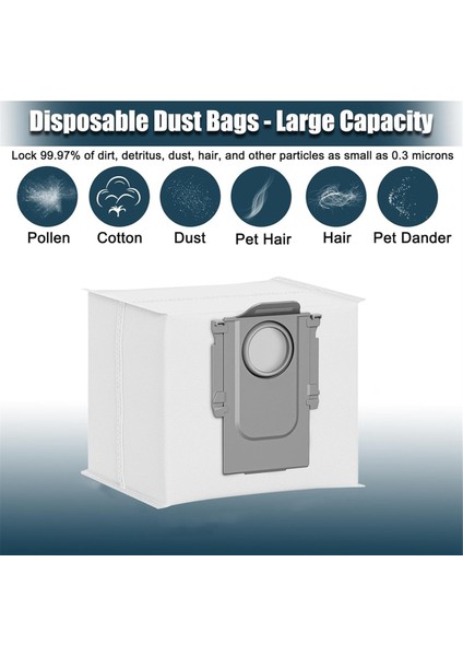 Q5 Max+, Duoroller+ Plus Robot Süpürge Yedek Parçaları Için Aksesuar Kiti (Yurt Dışından) indirimleri