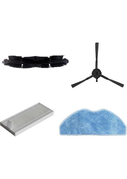 X-Plorer Serie 75 S+ Robot Süpürge Silindiri Ana Yan Fırça Hepa Filtre Paspas Bezi Aksesuarları (Yurt Dışından) fiyatları