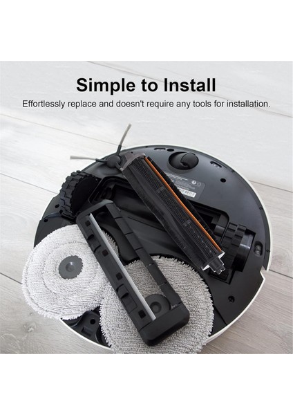 X30 ULTRA/X40 ULTRA/L10S ULTRA/L20 Pro Plus Elektrikli Süpürge Için Ana Kauçuk Rulo Fırça (Yurt Dışından) indirimleri