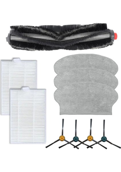 VCR21LDSW / M6 Robot Süpürge Ana Yan Fırça Hepa Filtre Paspas Bezi Yedek Parçaları (Yurt Dışından)