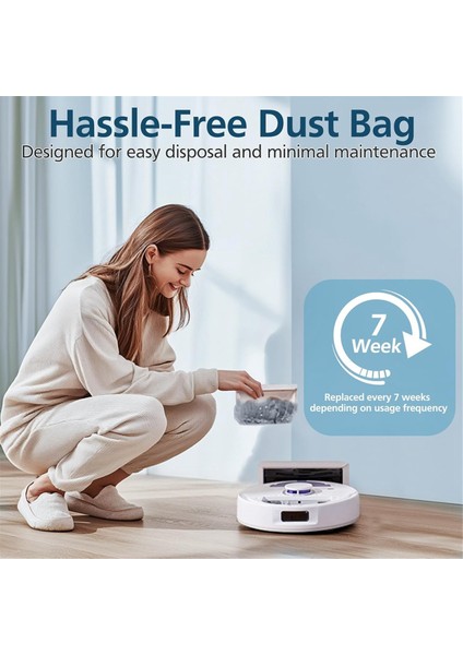Freo x Ultra ve Plus Robot Süpürge Için Toz Torbaları Dahili Hepa Filtreli Tek Kullanımlık Torba Değişimi (Yurt Dışından) indirimleri