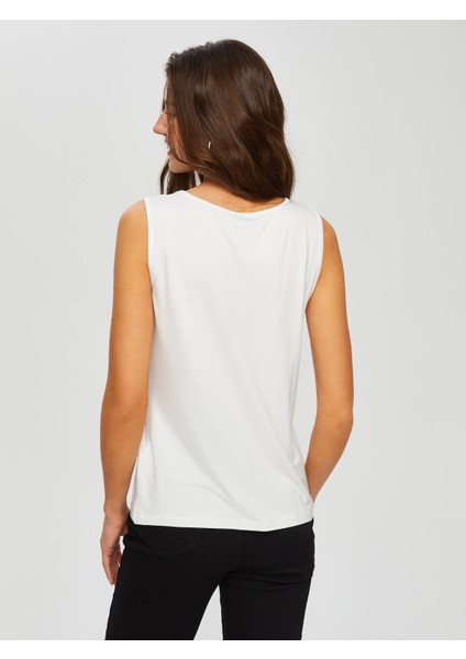 Yakası Zincir Şerit Detaylı Atlet 00024-3 fırsatları