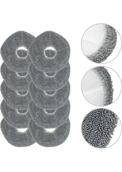 X9 Pro / X10 Omni Robot Süpürge Yedek Parçaları Için Paspas Bezi Pedleri Paspas Pedi (Yurt Dışından) fırsatları