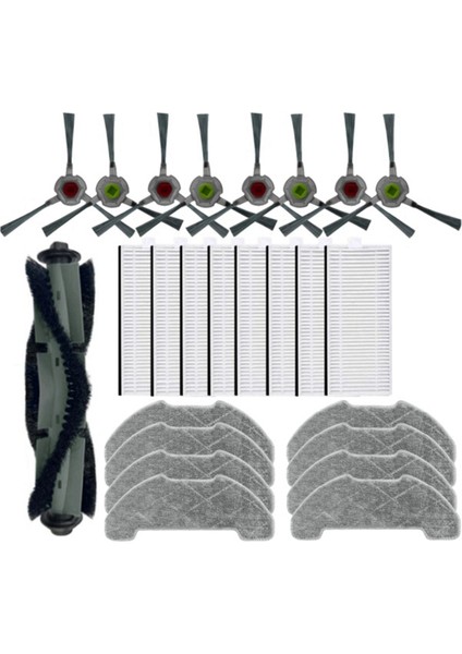 P30 Robot Süpürge Ana Yan Fırça Hepa Filtre Aksesuarları Yedek Parçalar Için Uyumlu (Yurt Dışından)