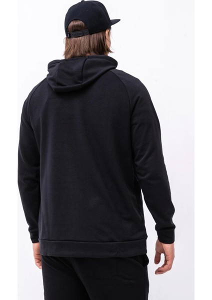 Dri-Fit Pullover Training Hoodie Erkek Siyah Spor Sweatshrit modelleri