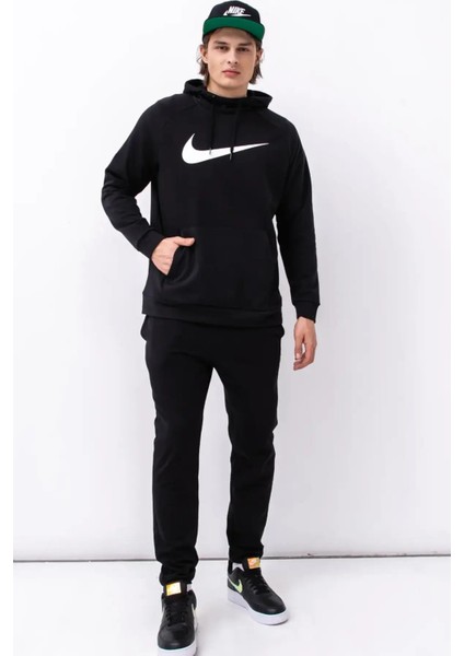 Dri-Fit Pullover Training Hoodie Erkek Siyah Spor Sweatshrit fırsatları