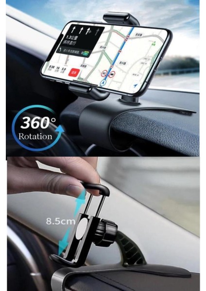 Telefon Tutucu 360 Döner Aaraba Araç Içi Telefon Tutucu Gösterge Üstüne Takılan Telefon Tutacağı modelleri