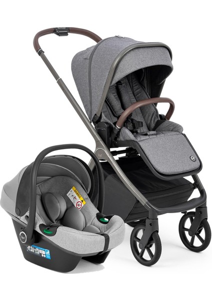 Heritage Travel Sistem Bebek Arabası Grey