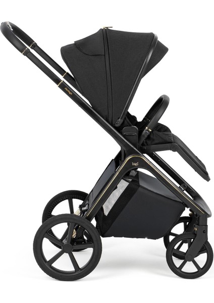 Heritage Grey Cosmo Travel Sistem Bebek Arabası Black