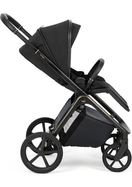 Heritage Grey Cosmo Travel Sistem Bebek Arabası Black