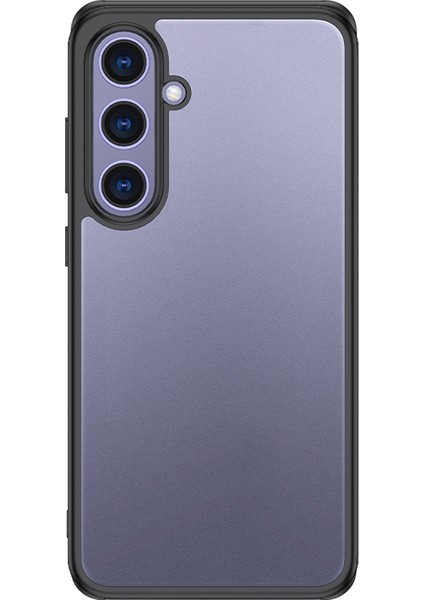Galaxy S25 Kılıf Kamera Korumalı Şeffaf Arka Yüzey New Roll Kapak