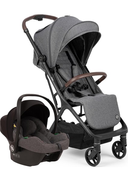 Compact Autofold Grey Cosmo Travel Sistem Bebek Arabası Grey