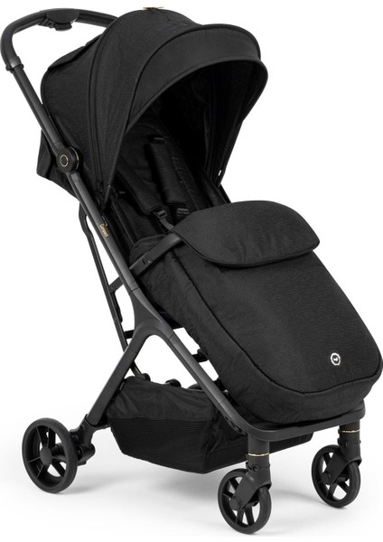 Compact Autofold Grey Cosmo Travel Sistem Bebek Arabası Black