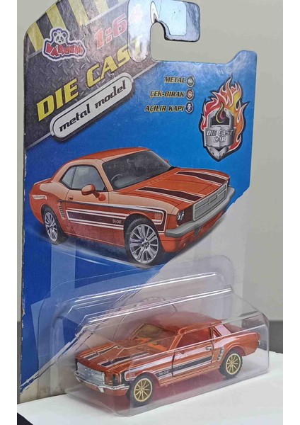 Dianomi Vardem 1:64 Ölçek Ford Mustang Or // Çek Bırak Kapıları Açılır fiyatları