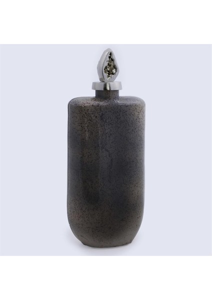 Tarnıshed Cam Metal Şişe 9*16.5 cm