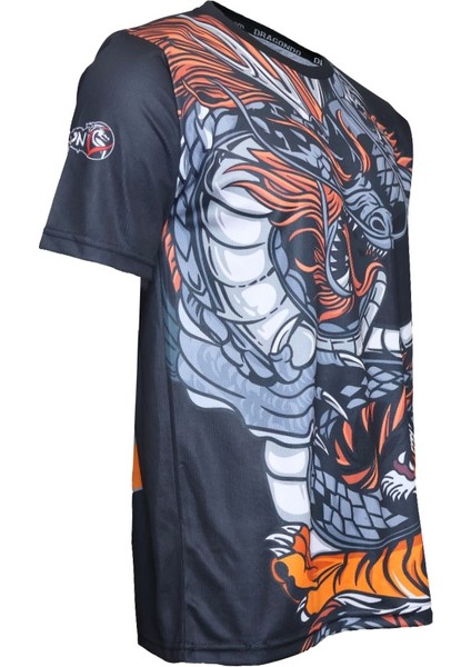TX8596 Muaythai Tişört Dijital Baskılı Muay Thai Tişörtü modelleri