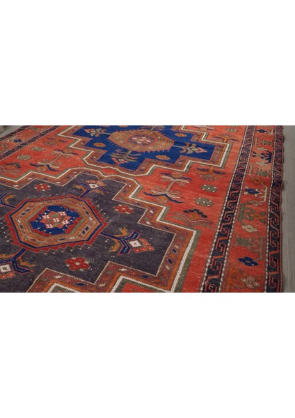 138 x 238 cm Harika Canlı Renkli El Dokuma Antik Eşsiz Büyük Boy Halı fiyatları