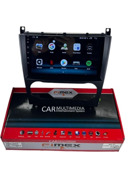 Mercedes C W211 2007-2011 Fimex 2-64 Dspli Pro Oem Multimedia fırsatları