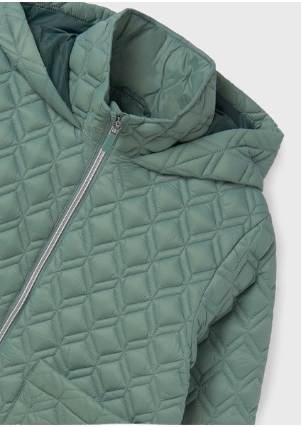 Kız Çocuk 10-18 Yaş Kapitone Mont - Mint fiyatları